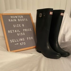 Hunter Brand Original Tall Rainboots